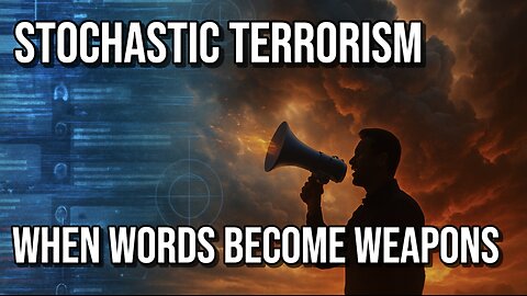 End Times Stochastic Terrorism