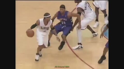 Allen Iverson 36 Points 7 Ast Vs. Raptors, 2004-05.