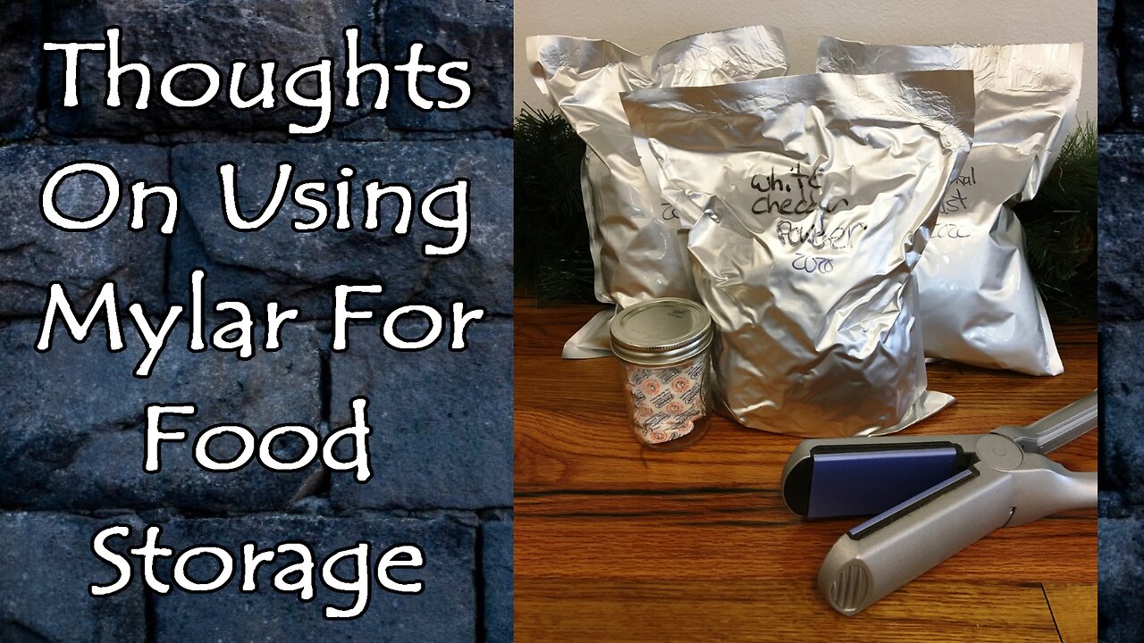 About Using Mylar Bags for Food Storage