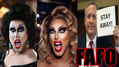 Drag Queens in Texas FIND OUT their GROOMING DAYS are OVER! FAFO!