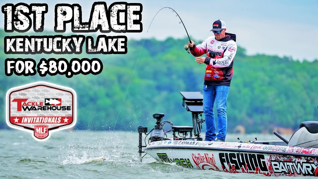 1st Place Victory: Day 1 of MLF Kentucky Lake Bass Tournament Adventure!