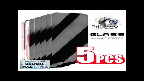 5 PCS Anti-spy Glass For iPhone 15/14/13/12/11 Pro Max Anti Fall Tempered Review