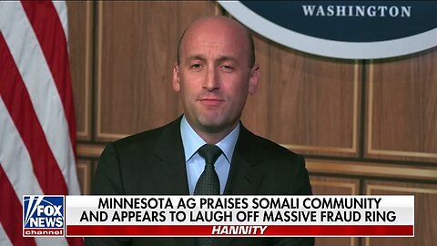 Stephen Miller Reveals Somali Fraud Will Be Well Over $1 BILLION
			
