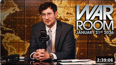 Wednesday War Room: Trump Confronts ‘New World Order’ at Davos, Tells Globalist WEF America Is Back! Says Prosecutions Coming Over Rigged 2020 Election!