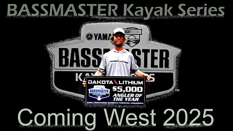 Bassmaster Kayak Series Coming Out West in 2025