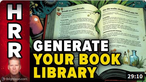 COMING SOON: Generate unlimited books on ANY topic, in minutes, for free