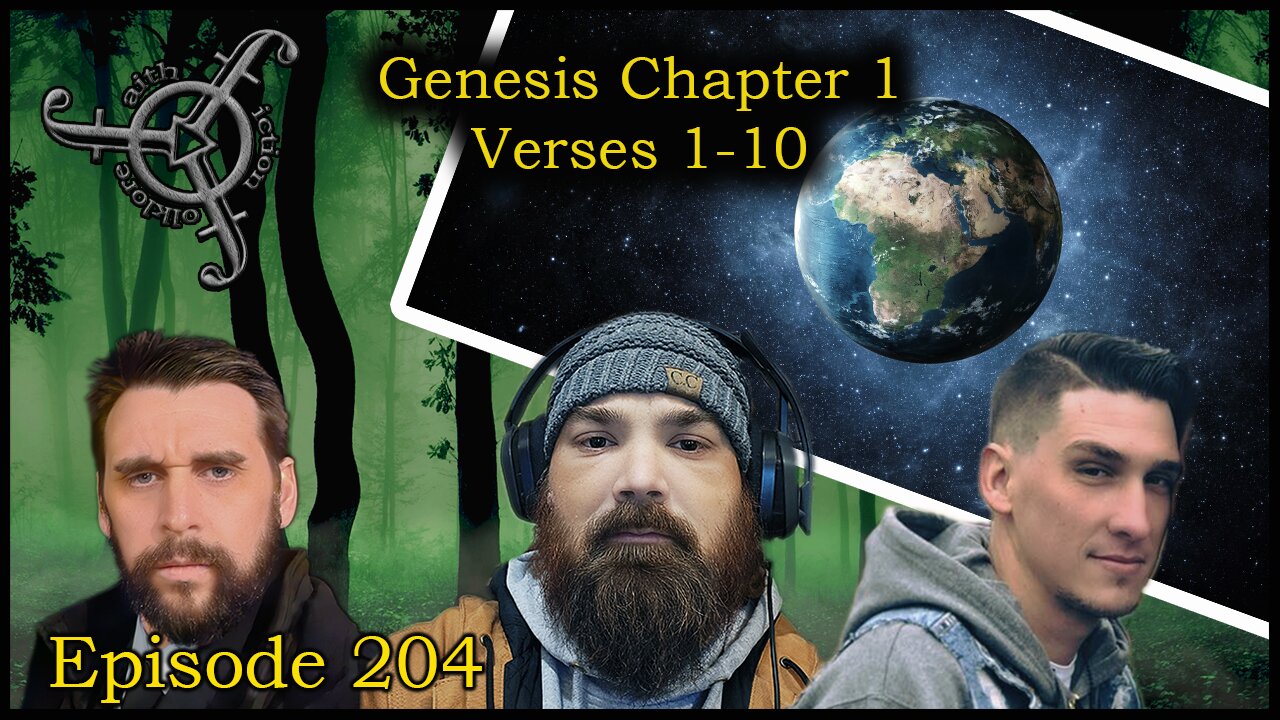 Reading Genesis Chapter 1 Verses 1-10
