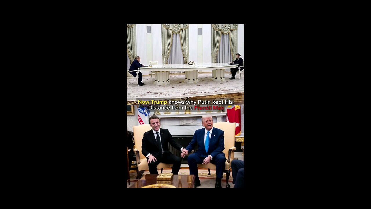 Trump and macron