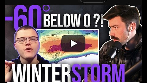 Ian Carroll ~ This winter storm is about to be biblical!