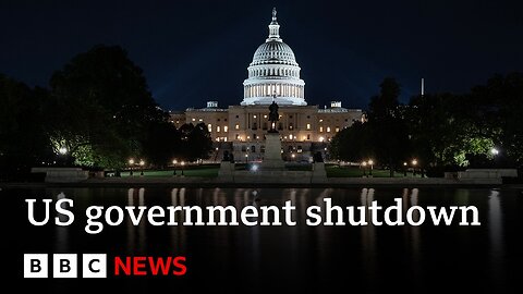 US government shuts down after Senate fails to pass last-ditch funding plan | BBC News