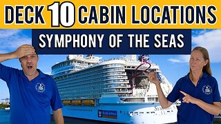 Secrets Revealed on Symphony Of The Seas Cabin Deck 10 | Tall Man's Cruise Adventures