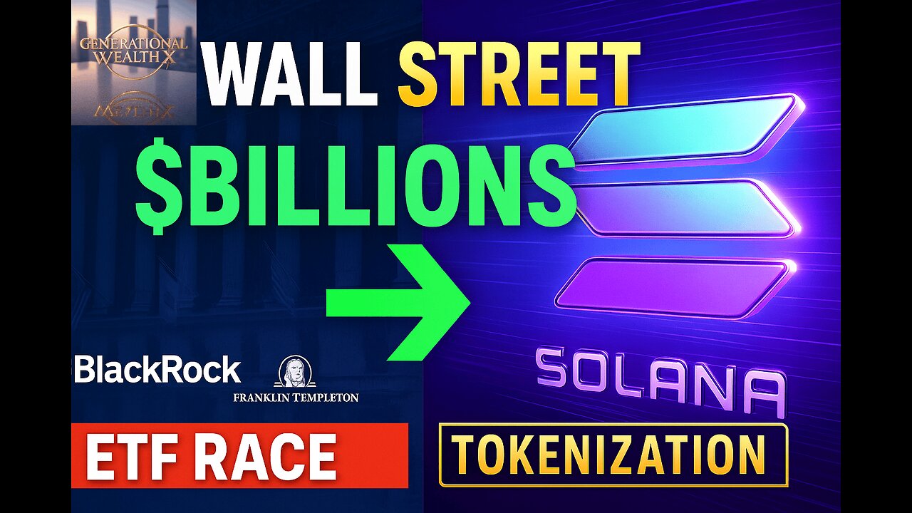 BlackRock and Franklin Templeton Are Betting Billions on Solana