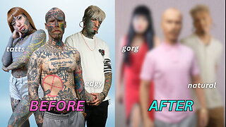 Do We Look Better With Or Without Tattoos? | TRANSFORMED