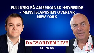 Full krig på amerikansk høyreside – mens islamisten overtar New York | Dagsorden 4. november 2025