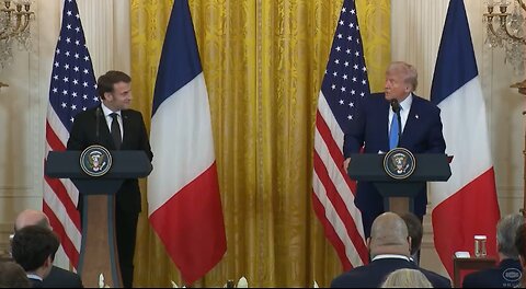 President Trump Holds a Press Conference with President Emmanuel Macron [Full]
