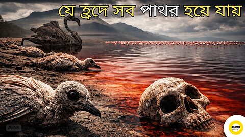 মৃত্যুপুরী এই হ্রদ যেখানে জীবন্ত প্রাণী পাথর হয়ে যায় I Lake Natron Tanzania I The Deadliest Lake