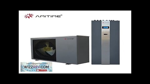 9kW R32 air to water heat pump for sale house heating system Review