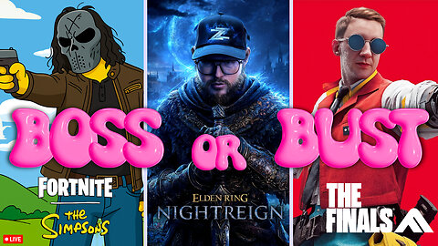 🔴LIVE • GRIMM HOLLYWOOD • BRRRAP PACK'S BOSS or BUST CHALLENGE • FORTNITE • NIGHTREIGN • FINALS •