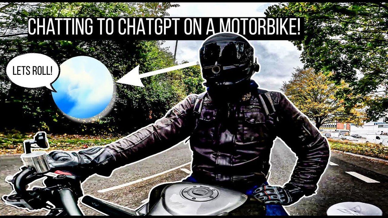 Chatting to ChatGPT on my motorcycle
