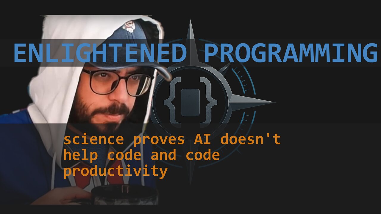 science proves AI doesn't help code and code productivity