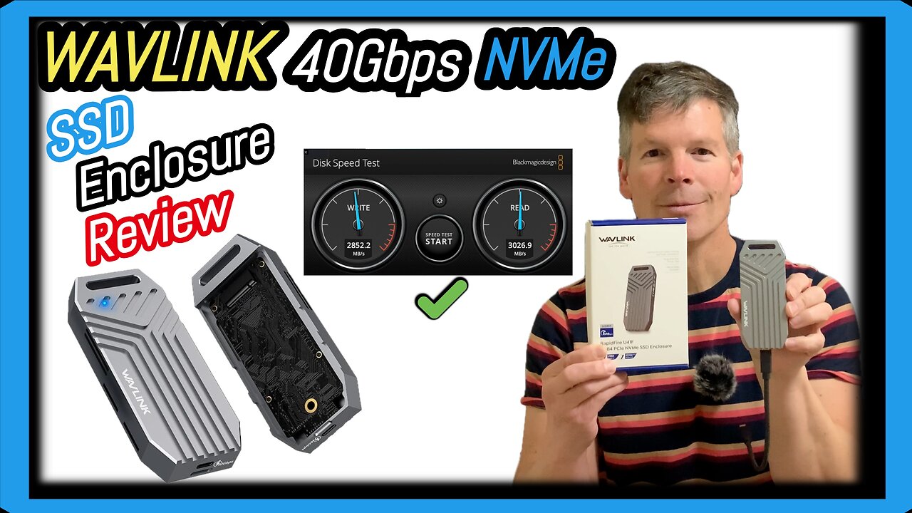 WAVLINK NVMe High Transfer Speed SSD Enclosure Review With Speed Tests