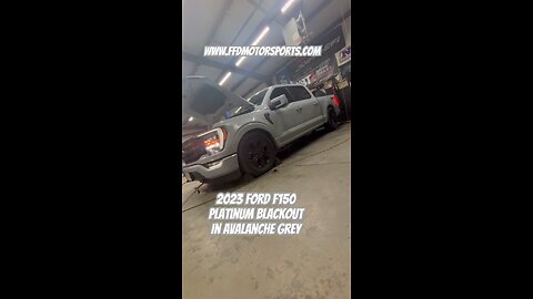 Dyno Tuning the Twin Turbo Coyote powered F150 Platinum #truck