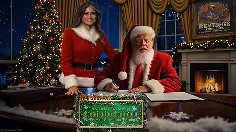 Trump's 12 Days of Christmas Parody: Constitution Countdown