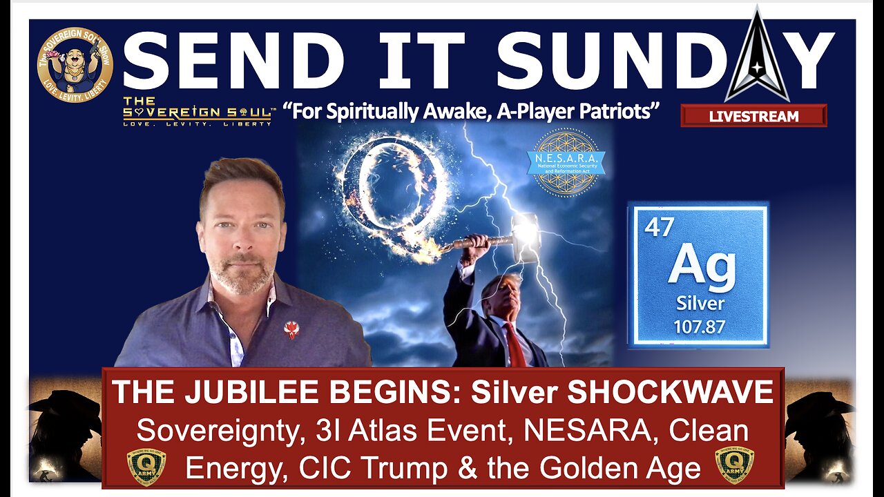 THE JUBILEE BEGINS $5,039/oz Silver, 3iATLAS, Sovereignty, CIC Trump Power Moves & The Golden Age