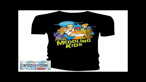 Scooby-Doo: T-Shirt: Those Meddling Kids (Black) Review