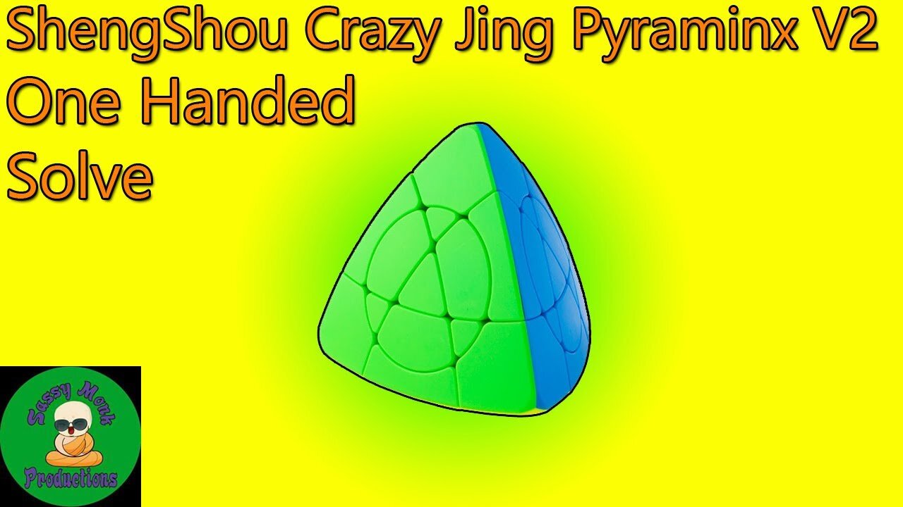 ShengShou Crazy Jing Pyraminx V2 One Handed Solve