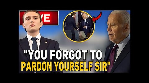 Barron Trump SHOCKS THE INTERNET After Telling Joe Biden This Before He Left His Dad's Inauguration