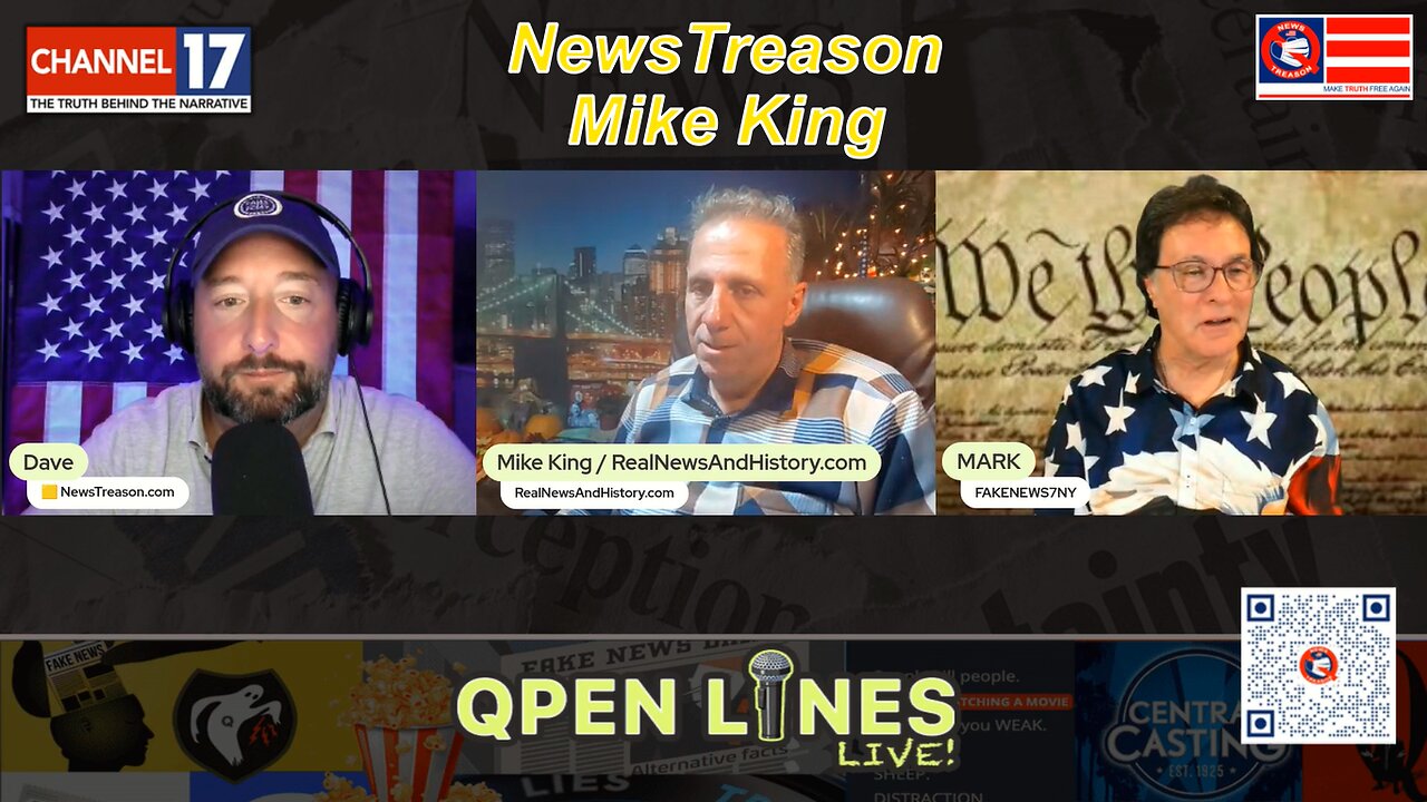 Mike King Open Lines Call-In Show! True History Q&A, 9/24/25