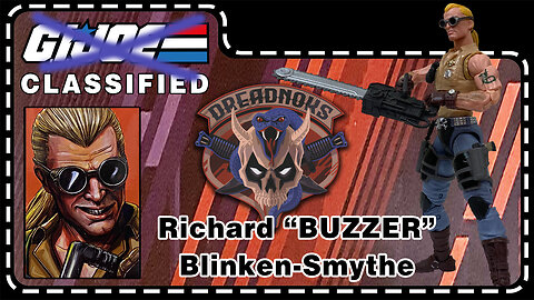 Richard "BUZZER" Blinken-Smythe - G.I. Joe Classified 106 - Unboxing & Review