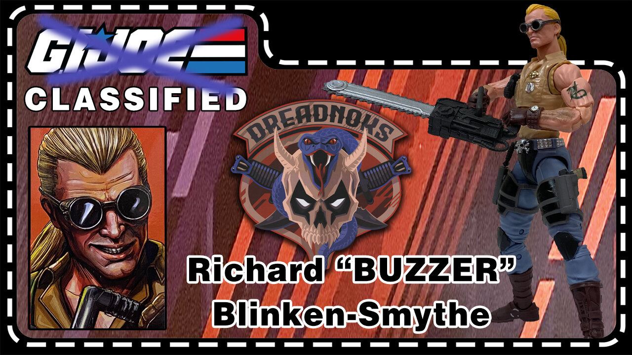 Richard "BUZZER" Blinken-Smythe - G.I. Joe Classified 106 - Unboxing & Review