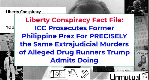 Liberty Fact File: ICC Jails Philippine Prez for Murders Like Trump Commanded Near Vz