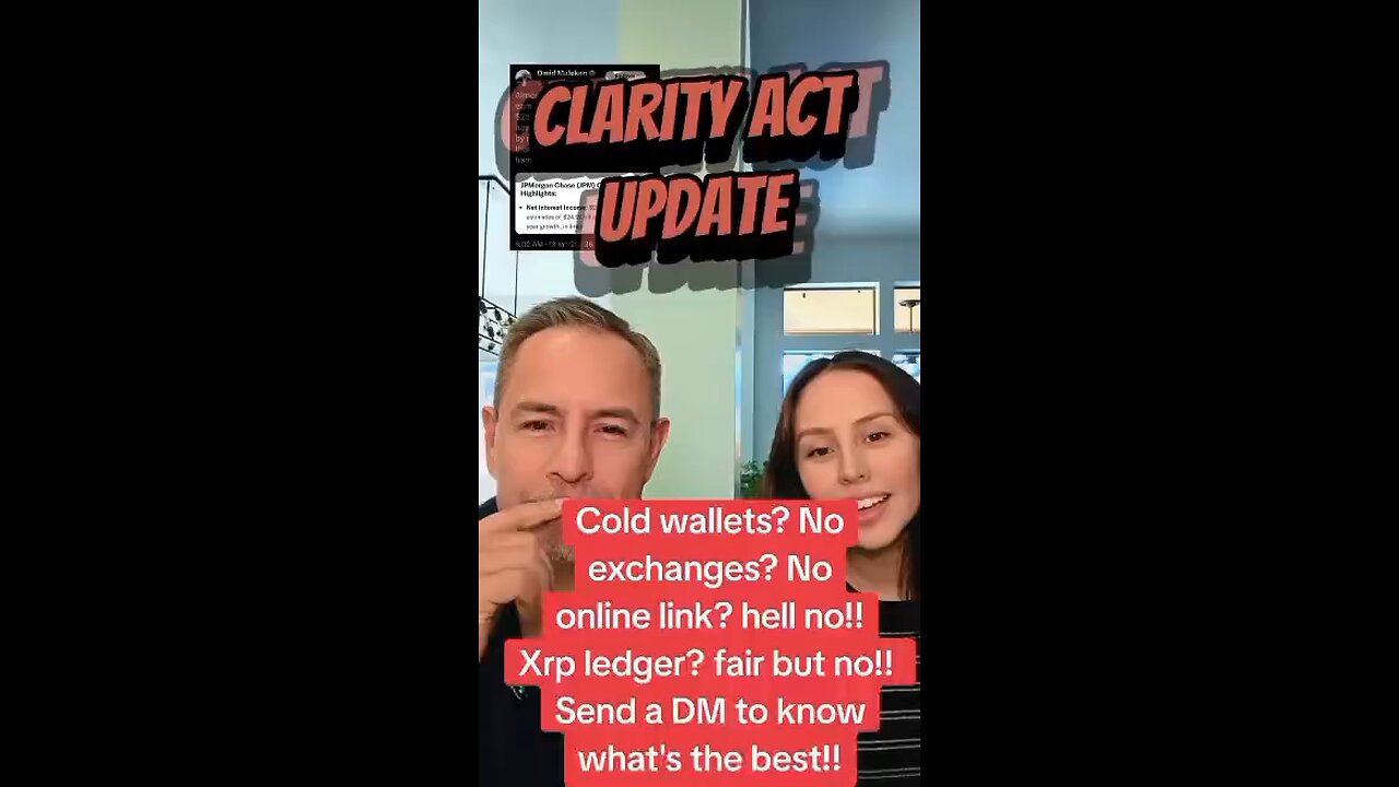Clarity Act update 🚀