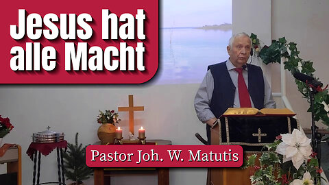 Jesus hat alle Macht