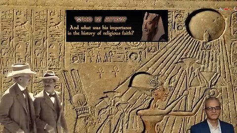 King Akhenaten & His god Aten. Moses Priest of Aten & Secret Teachings of Hebrew Elite