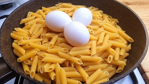 Eggs and pasta – a quick recipe for a delicious dish you’ve never cooked this way before
