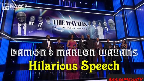 Damon & Marlon Wayans's Hilarious Speech at NAACP Image Awards