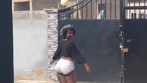 If your maid been walking around like that.