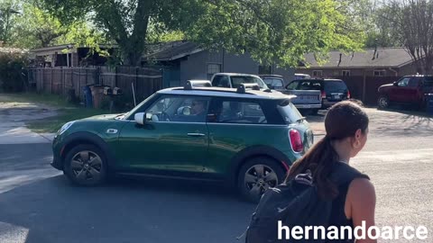 Employees of SWK storm out of lot with new modern personal vehicles