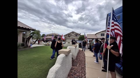 Flag Pole Dedication In Honor Of Spc Hugo V. Mendoza - Photos by Karen Swanson