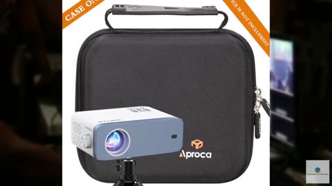 Aproca Projector Case Compatible with VOPLLS Mini Projector 1080P Full HD Suppor