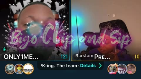 Team PK Papi TeeTee MessyCaller TomiKay MadamLo YaYo 12/30/25 #bigoclipandsip