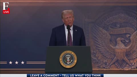 US President Trump Addresses WEF 2025 | Trump at Davos 2025