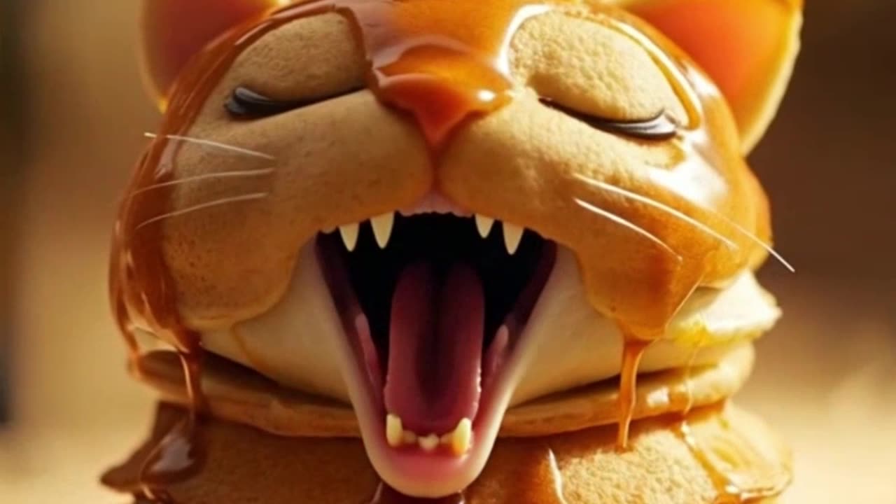 Pancake Stack Cat 🥞🐱