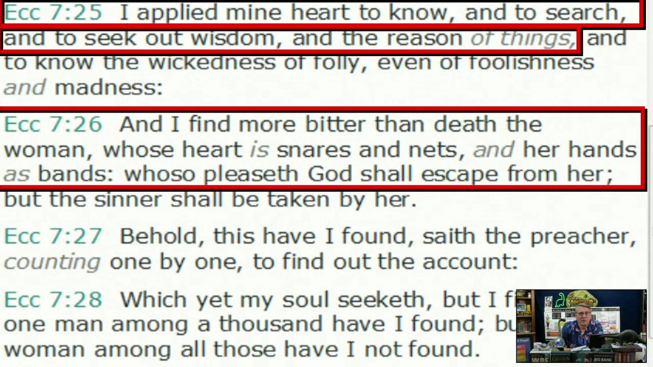 Ecclesiastes 7: Did Solomon give up on women?