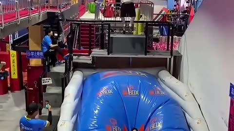 Airbag Trampoline Game Viral Funny videos 😂😂😂