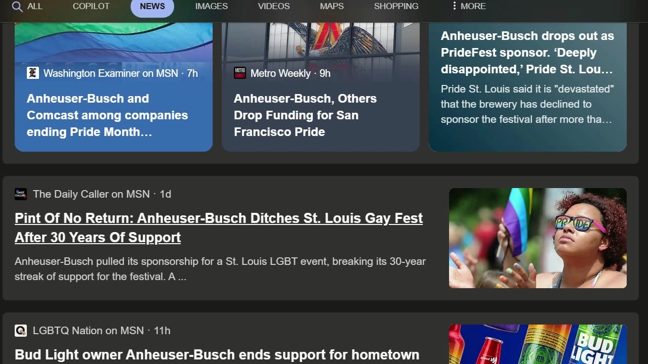 Bush Drops LGBT